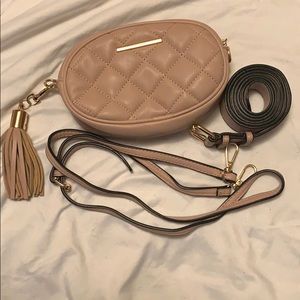 Aldo Pink Small Purse/Fanny With Gold Hardware